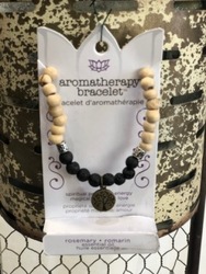 Chakra Aromatherapy Bracelet - Rosemary from In Full Bloom in Farmingdale, NY