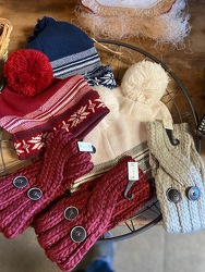 Winter Hats from In Full Bloom in Farmingdale, NY