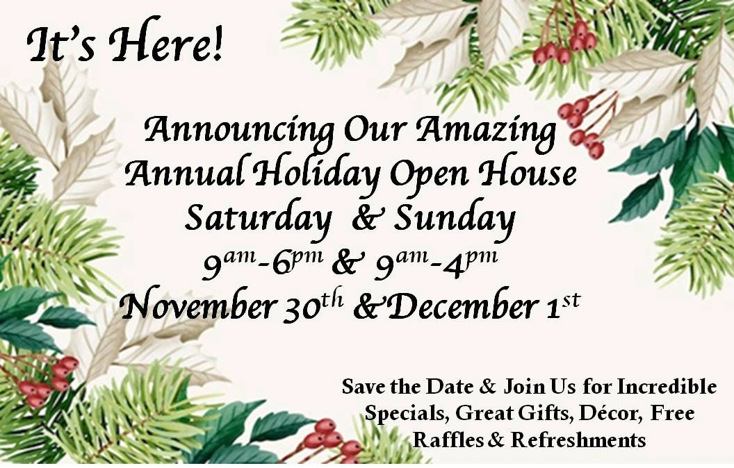 Holiday Open House at In Full Bloom