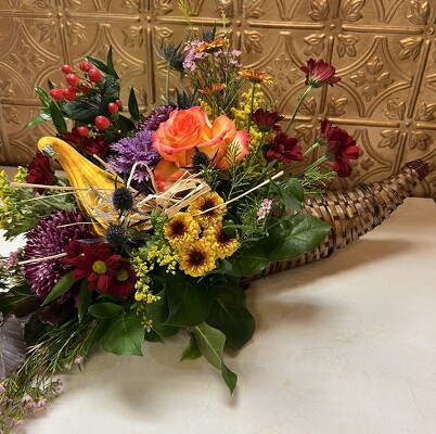 TG Bountiful Blooms Cornucopia from In Full Bloom in Farmingdale, NY