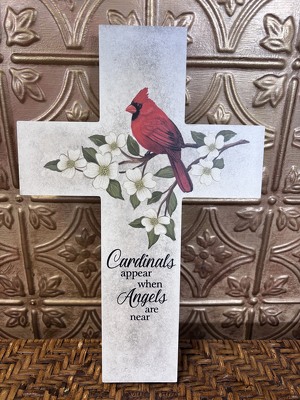 Cardinal Cross from In Full Bloom in Farmingdale, NY