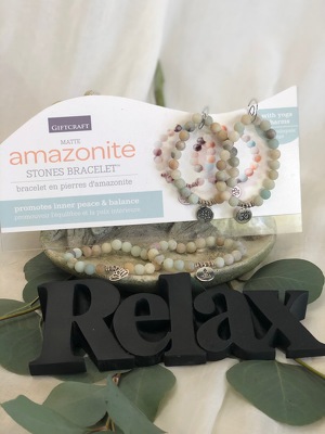 Chakra Amazonite Bracelet from In Full Bloom in Farmingdale, NY