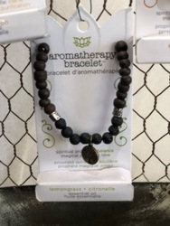 Chakra Aromatherapy Bracelet - Lemongrass  from In Full Bloom in Farmingdale, NY