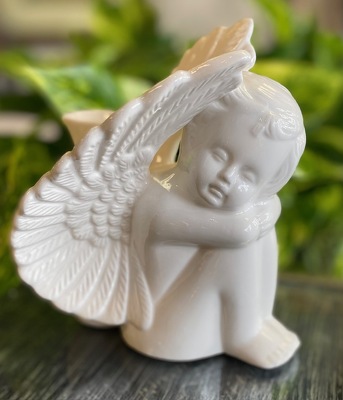 Cherub Bud Vase from In Full Bloom in Farmingdale, NY