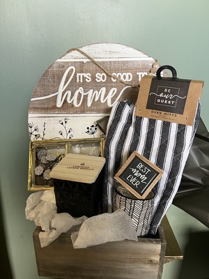 Grab and Go - Home Sweet Mom Basket from In Full Bloom in Farmingdale, NY