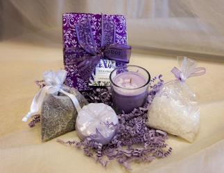 Lavender Take-Out Box from In Full Bloom in Farmingdale, NY