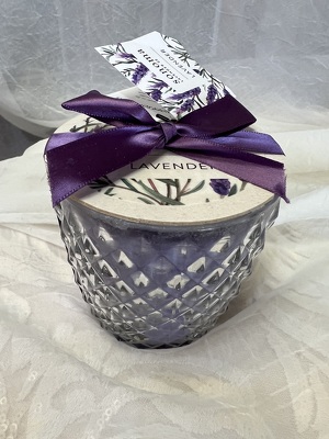 Lavender Candle from In Full Bloom in Farmingdale, NY