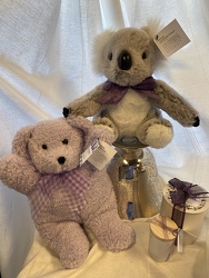 Lavender Plush and Candles from In Full Bloom in Farmingdale, NY