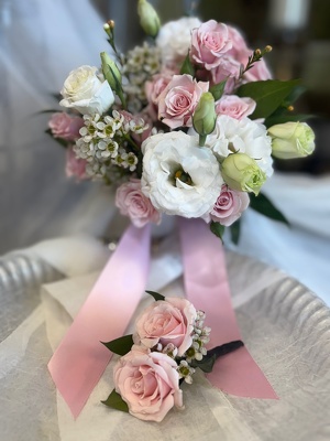 Prom 2025 Pinks from In Full Bloom in Farmingdale, NY