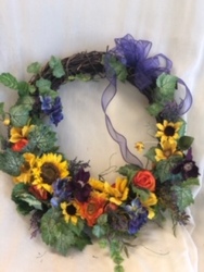 Silk Wreath 5 from In Full Bloom in Farmingdale, NY