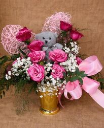 VD2026 My Little Teddy from In Full Bloom in Farmingdale, NY