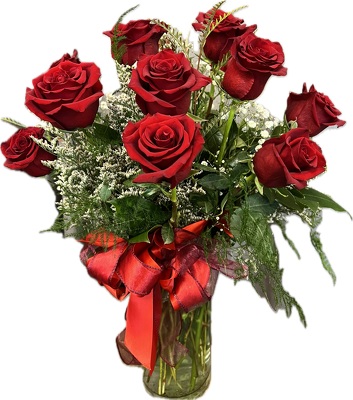 VD Red Roses Passion from In Full Bloom in Farmingdale, NY